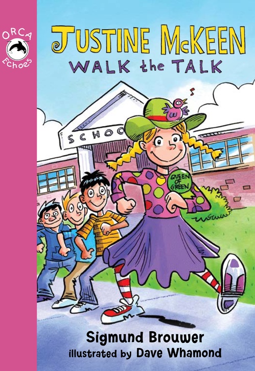Couverture ebook de Justine McKeen, Walk the Talk, de Sigmund Brouwer