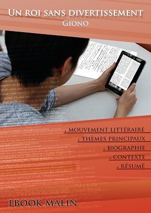 Couverture ebook de Fiche de lecture Un roi sans divertissement - Résumé détaillé et analyse littéraire de référence, de Jean Giono
