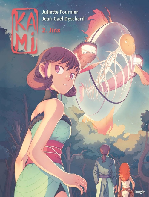 ebook cover of Kami - Tome 2 - Jinx, by Juliette Fournier, Jean-Gaël Deschard
