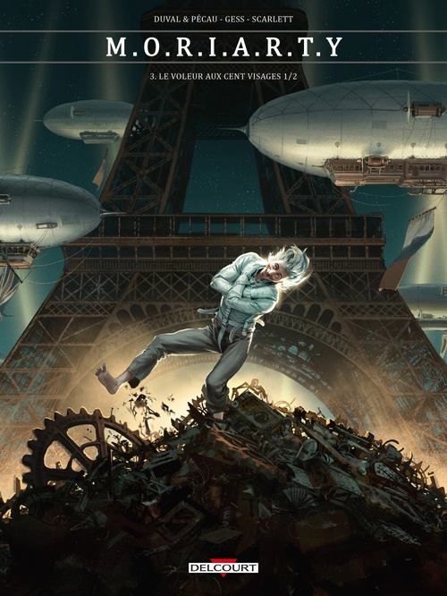 Couverture ebook de Moriarty T03 - Le Voleur aux cent visages, de Jean-Pierre Pécau