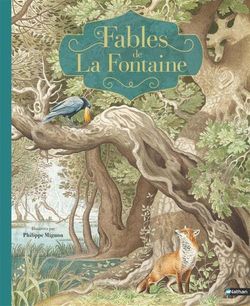 ebook cover of Fables de La Fontaine, by Jean de La Fontaine, Philippe Mignon