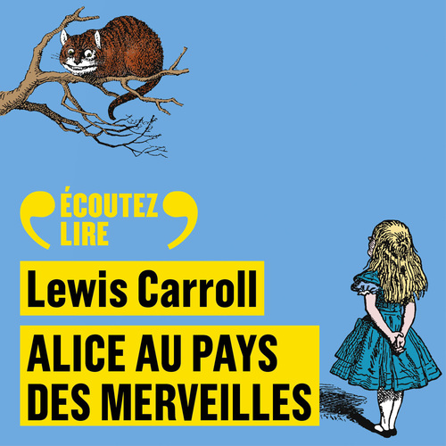 audiobook cover of Alice au pays des merveilles, by Lewis Carroll