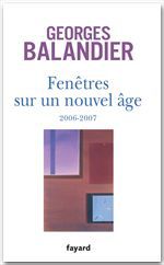 ebook cover of Fenêtres sur un Nouvel Âge, by Georges Balandier