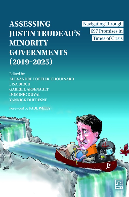 ebook cover of Assessing Justin Trudeau´s Minority Governments (2019-2025), by Collectif Collectif