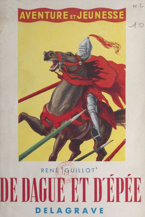 Couverture ebook de De dague et d'épée, de René Guillot