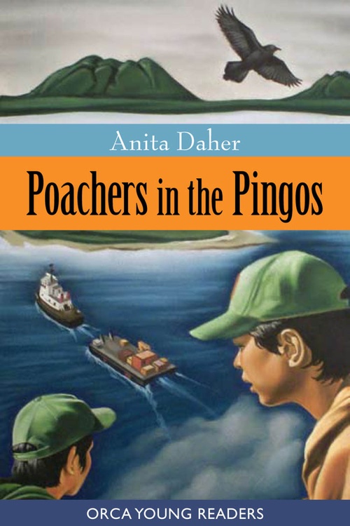 Couverture ebook de Poachers in the Pingos, de Anita Daher