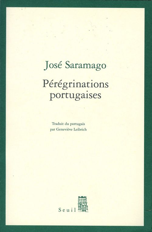 ebook cover of Pérégrinations portugaises, by José Saramago