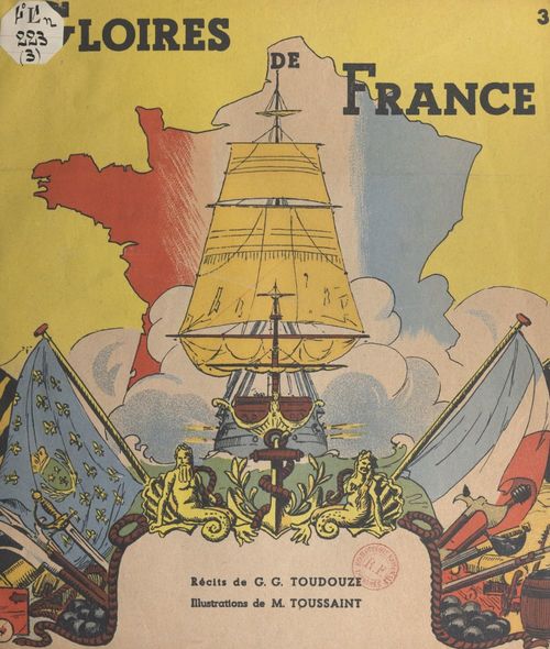 ebook cover of Gloires de France (3). Cinq Corsaires français, by Georges Gustave Toudouze