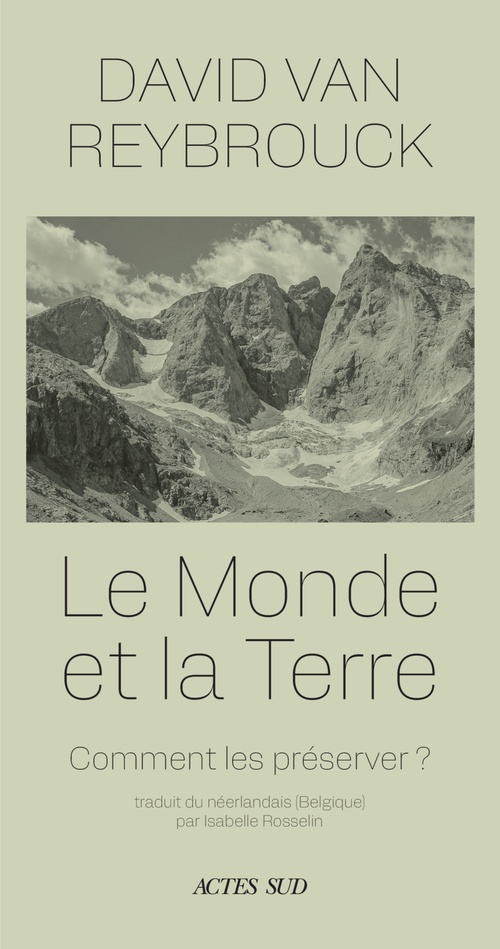 ebook cover of Le monde et la terre, by David Van Reybrouck