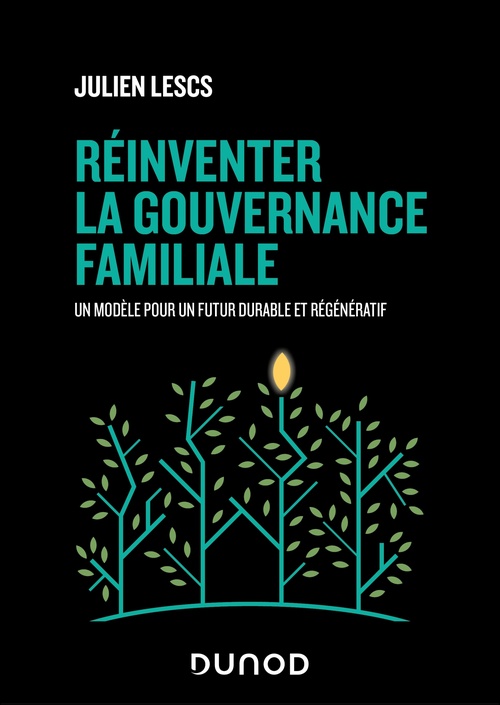 ebook cover of Réinventer la gouvernance familiale, by Julien Lescs