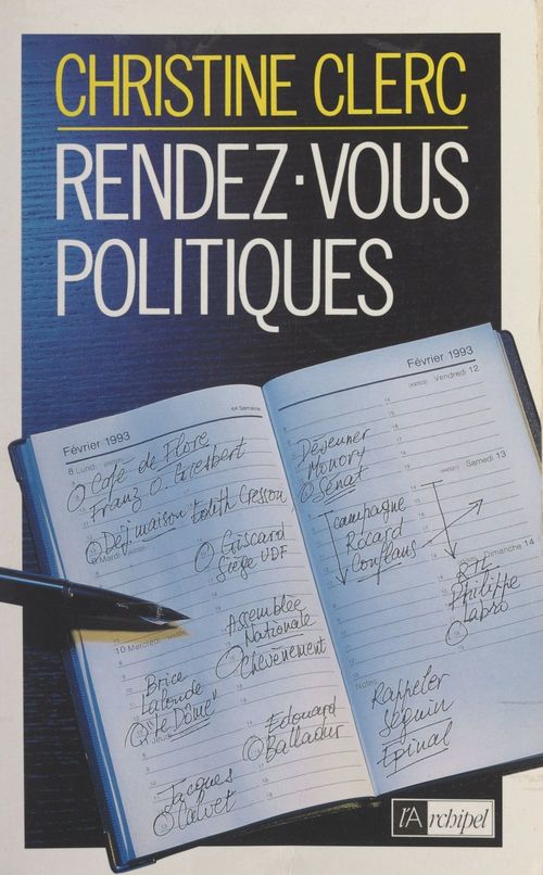 ebook cover of Rendez-vous politiques, by Christine Clerc