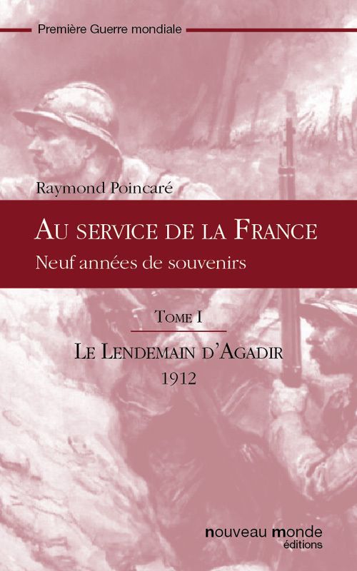 Couverture ebook de Au service de la France - t. 1, de Raymond Poincaré