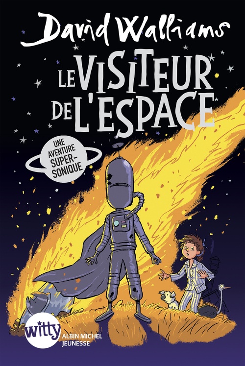 Couverture ebook de Le Visiteur de l'espace, de David Walliams, Adam Stower
