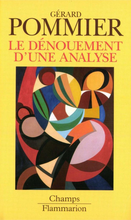 Couverture ebook de Le dénouement d'une analyse, de Gérard Pommier