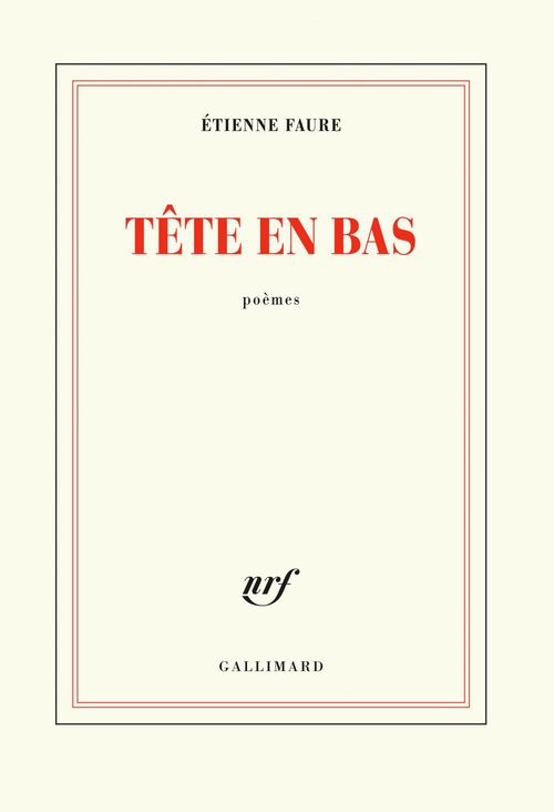 Couverture ebook de Tête en bas, de Etienne Faure