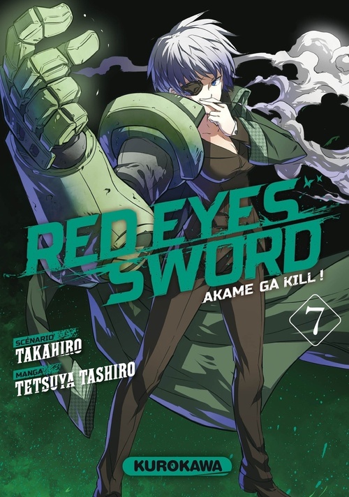 ebook cover of Red Eyes Sword Akame Ga Kill ! - Tome 7, by Takahiro, Tetsuya Tashiro