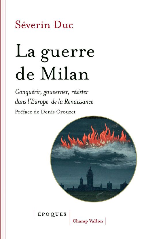 ebook cover of La guerre de Milan, by Duc Severin
