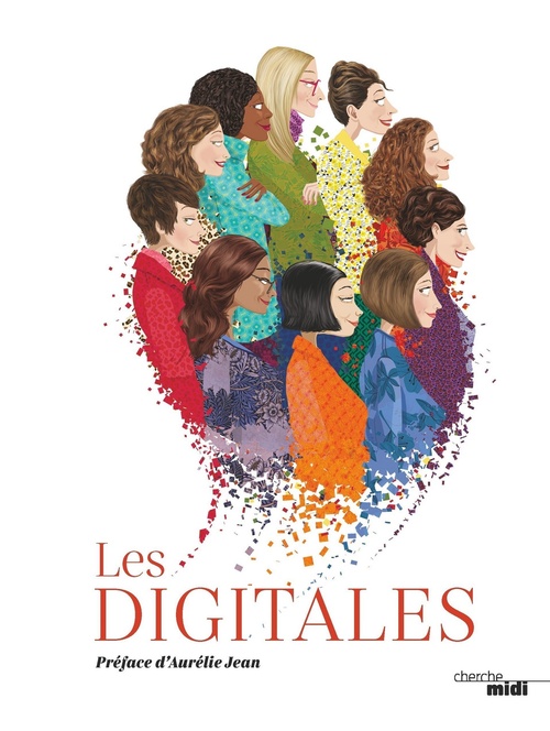Couverture ebook de Les Digitales, de Fabienne Legrand