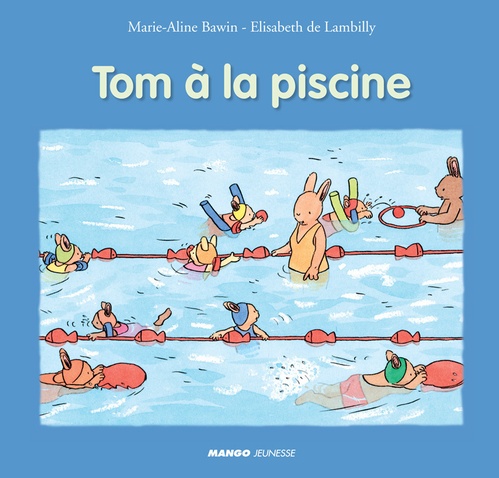 ebook cover of Tom à la piscine, by Marie-Aline Bawin, Elisabeth de Lambilly