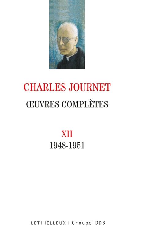 ebook cover of Oeuvres complètes volume XII, by Charles Journet