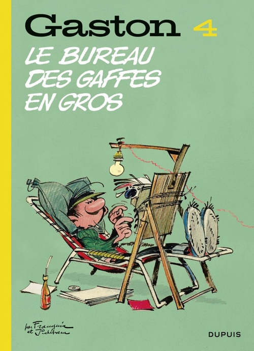 ebook cover of Gaston - Tome 4 - Le bureau des gaffes en gros, by André Franquin