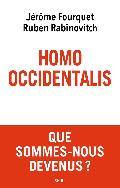 ebook cover of Homo occidentalis, by Fourquet, Rabinovitch