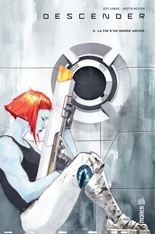 Couverture ebook de Descender - Tome 6 - La fin d'un monde ancien, de Jeff Lemire, Dustin Nguyen