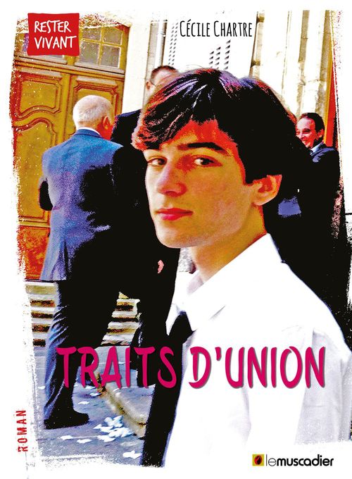 ebook cover of Traits d'union, by Cécile Chartre