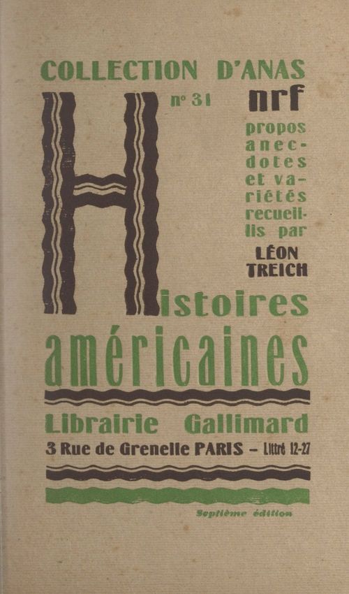 Couverture ebook de Histoires américaines, de Leon Treich