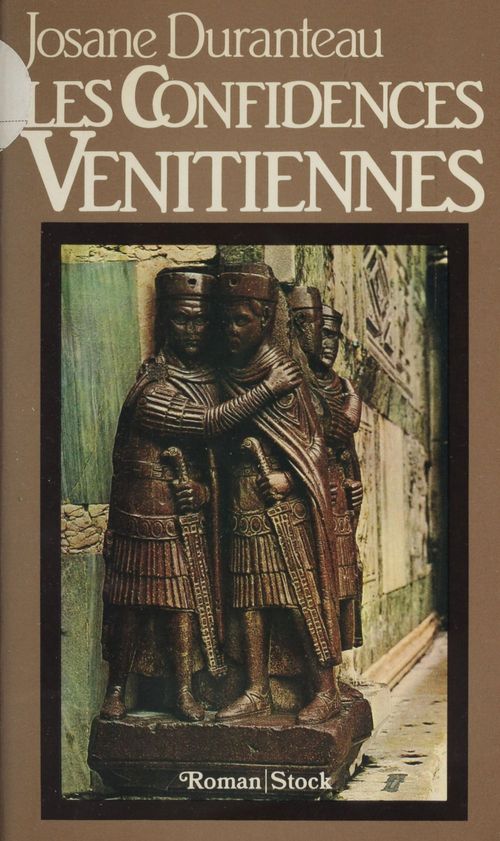 Couverture ebook de Les Confidences vénitiennes, de Josane Duranteau