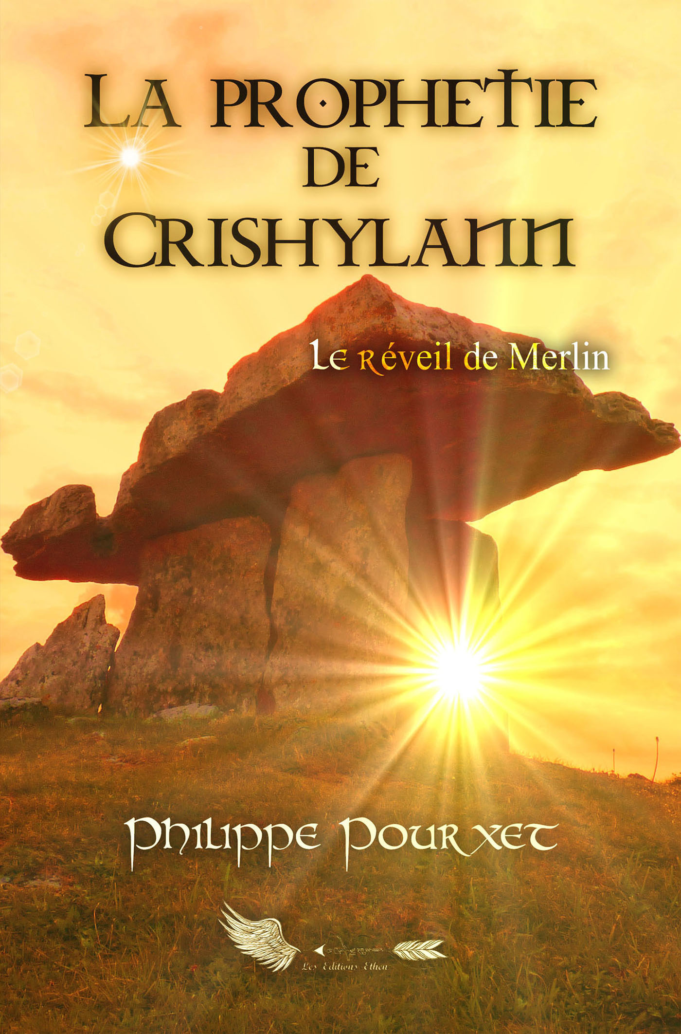 Couverture ebook de La prophétie de Crishylann, de Philippe Pourxet