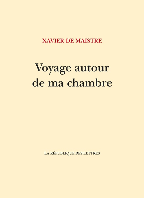 ebook cover of Voyage autour de ma chambre, by Xavier de Maistre