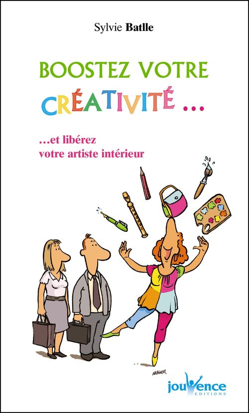 ebook cover of Boostez votre créativité..., by Sylvie Batlle