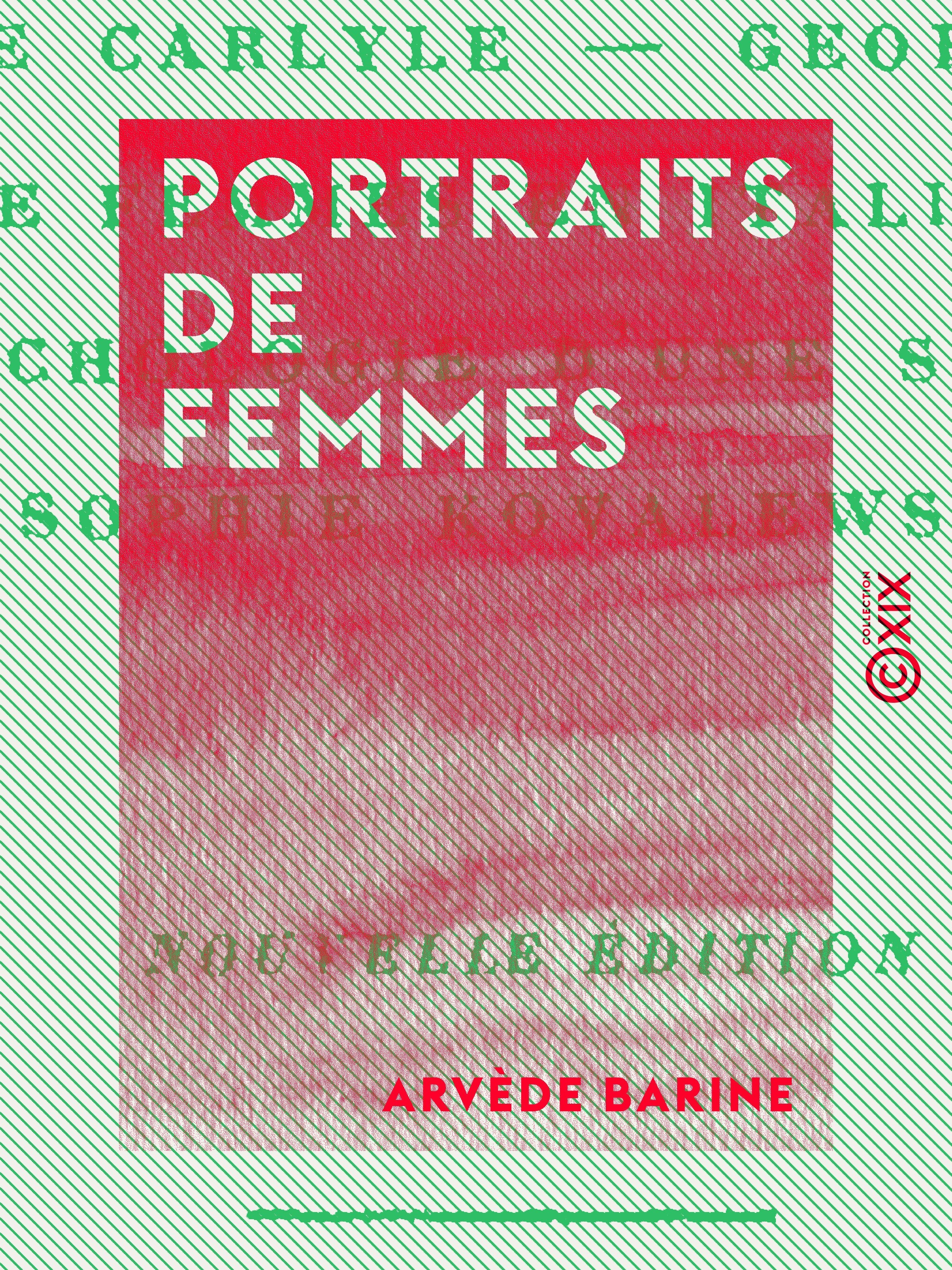 ebook cover of Portraits de femmes, by Arvede Barine