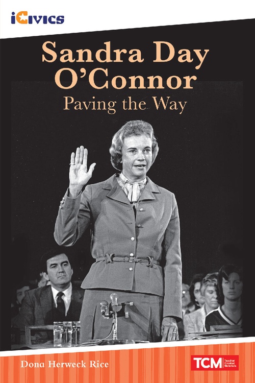 Couverture ebook de Sandra Day O'Connor, de Dona Herweck Rice