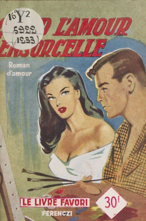 Couverture ebook de Quand l'amour ensorcelle, de Paul Clerouc