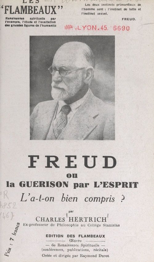 ebook cover of Freud, by Charles Hertrich
