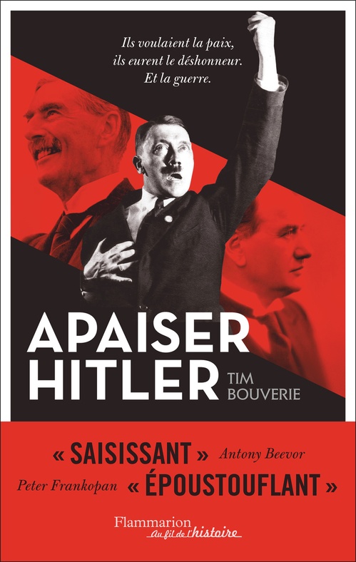 Couverture ebook de Apaiser Hitler, de Tim Bouverie, Severine Weiss