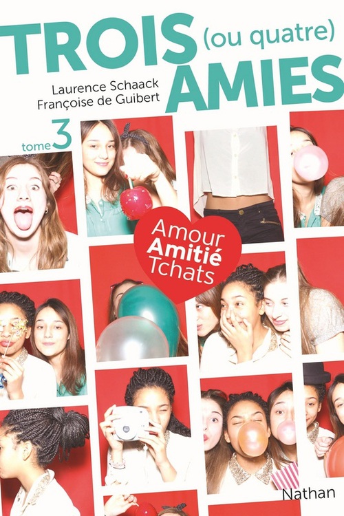 Couverture ebook de Trois ou quatre amies - t3, de Laurence Schaack, Françoise de Guibert