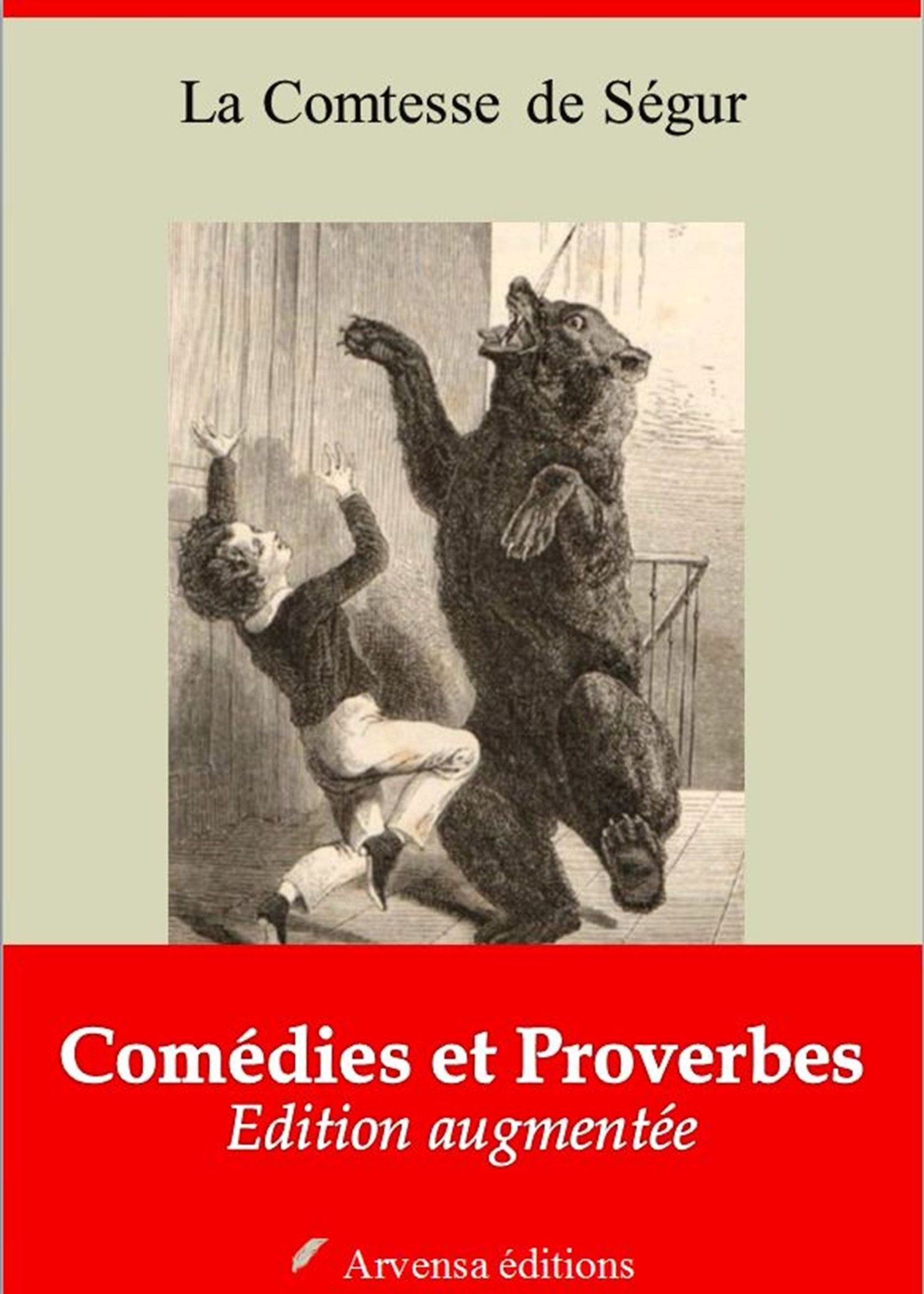 Couverture ebook de Comédies et Proverbes - suivi d'annexes, de Sophie de Ségur