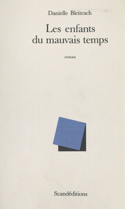 ebook cover of Les enfants du mauvais temps, by Collectif