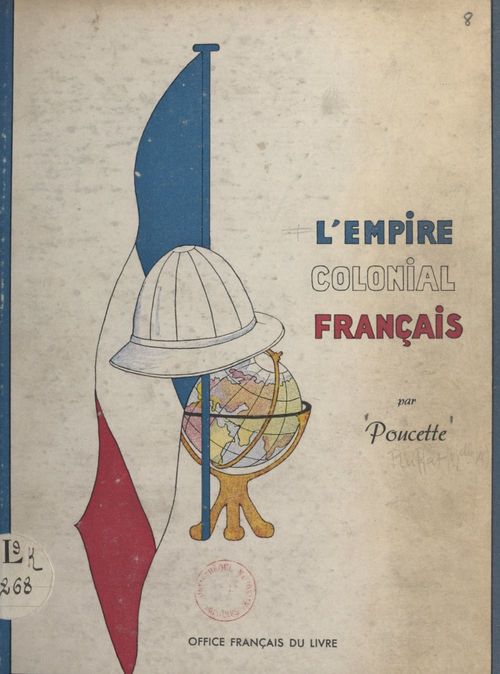Couverture ebook de L'Empire colonial français, de Poucette