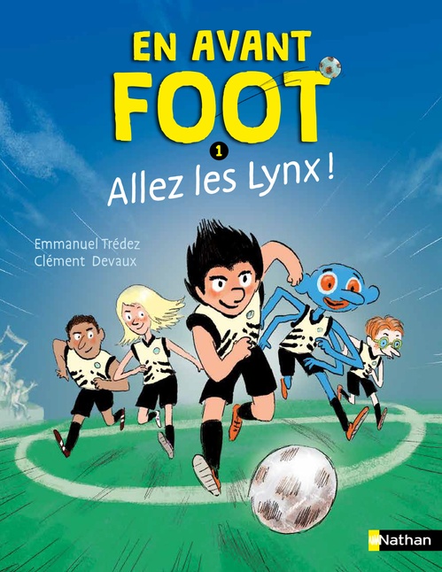 ebook cover of En avant foot - Allez les lynx !, by Emmanuel Trédez