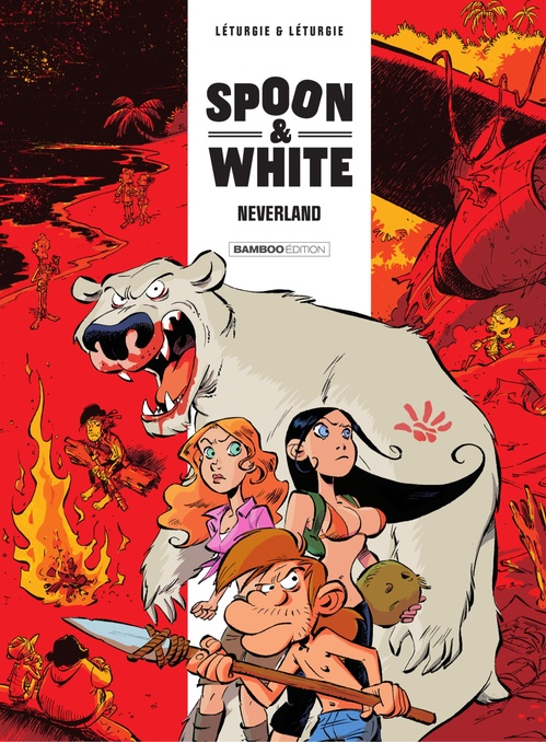 ebook cover of Spoon & White - Tome 8 - Neverland, by Jean Léturgie, Yann