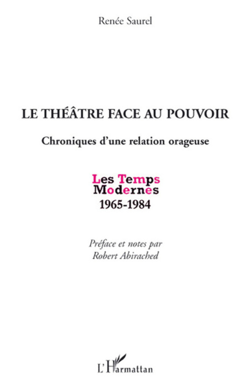 ebook cover of Le théâtre face au pouvoir, by Saurel Renee