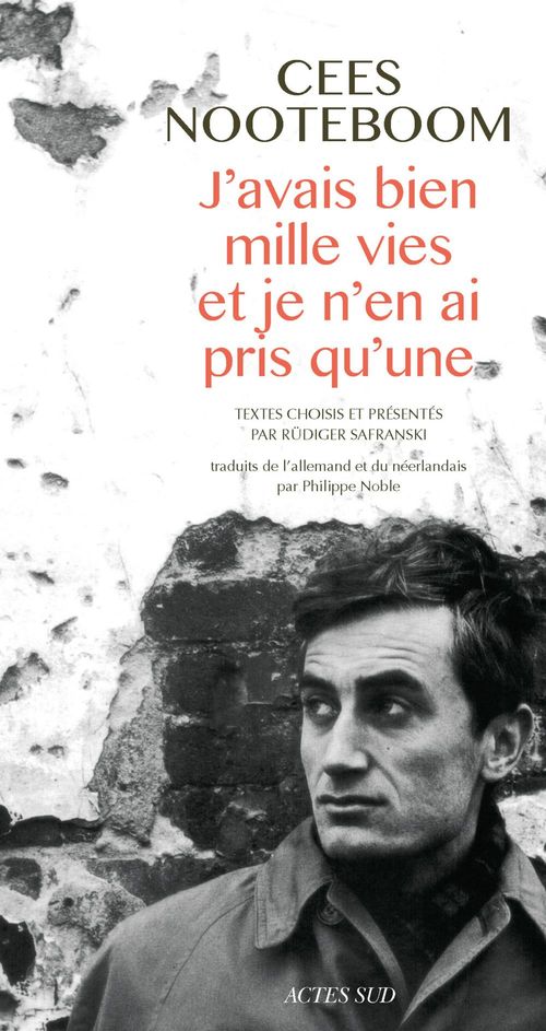 ebook cover of J'avais bien mille vies et je n'en ai pris qu'une, by Cees Nooteboom