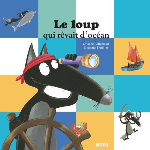 audiobook cover of Le Loup qui rêvait d'océan, by Orianne Lallemand