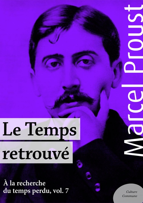 Couverture ebook de Le Temps retrouvé, de Marcel Proust