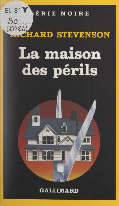 ebook cover of La maison des périls, by Richard Stevenson