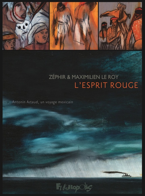 ebook cover of LEsprit rouge, by Maximilien Le roy, Zéphir